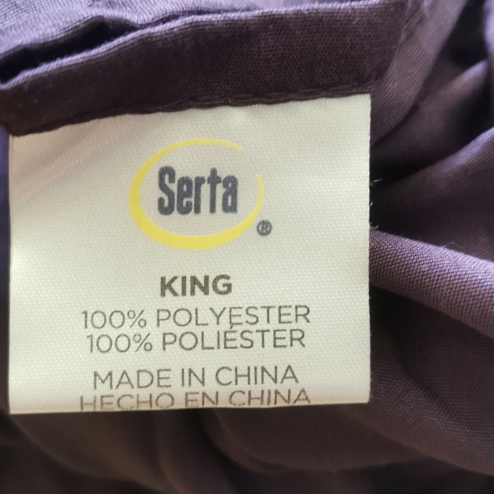 Serta King Bed Sheet Set